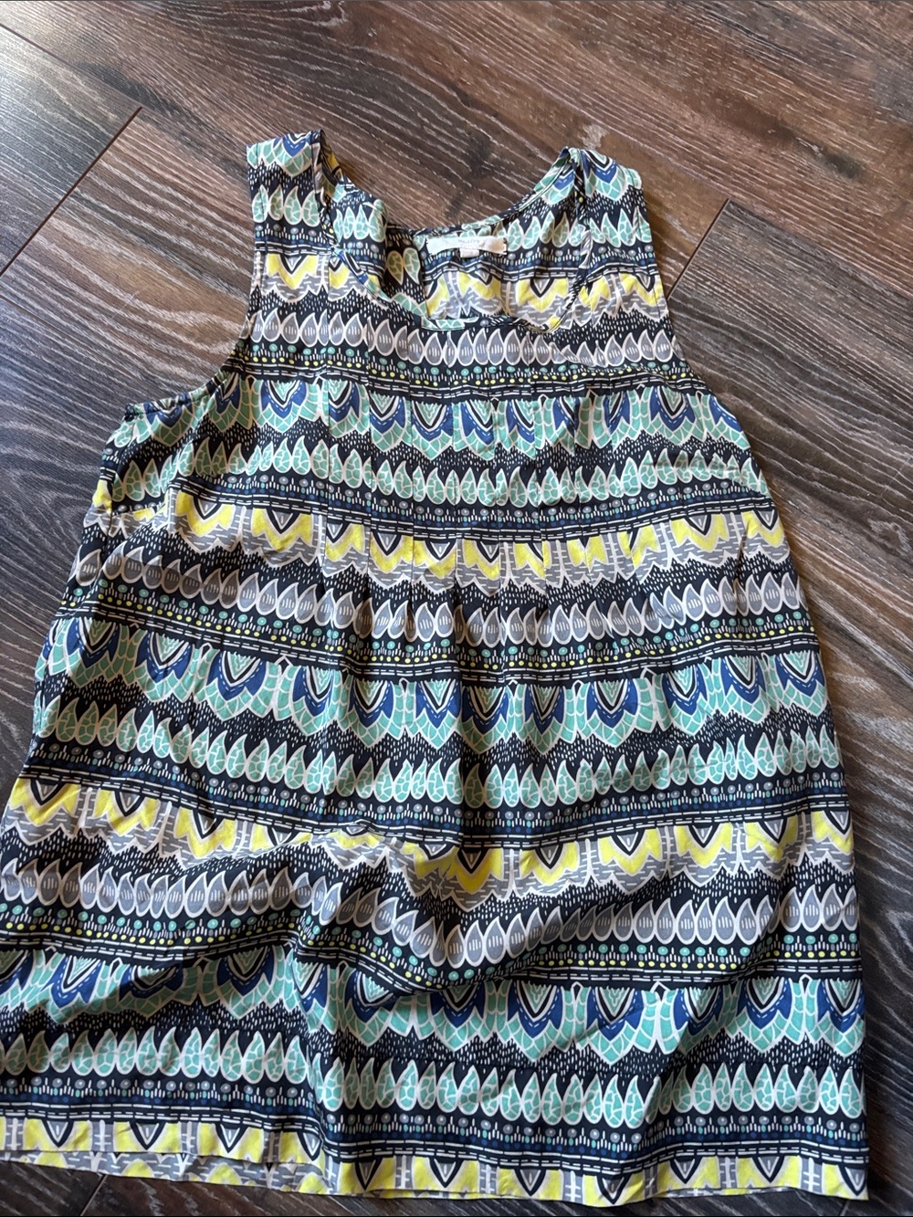 Anthropologie silk tank